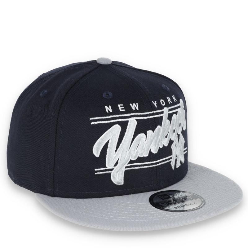 New York Yankees New Era Team Script 9FIFTY Snapback Hat - Navy