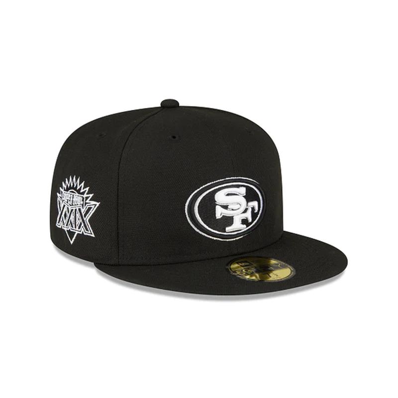NEW ERA SAN FRANCISCO 49ERS SUPERBOWL XXIX SIDE PATCH 59FIFTY FITTED HAT
