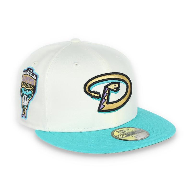 New Era Arizona Diamondbacks Patch 59FIFTY Fitted Ivory Hat