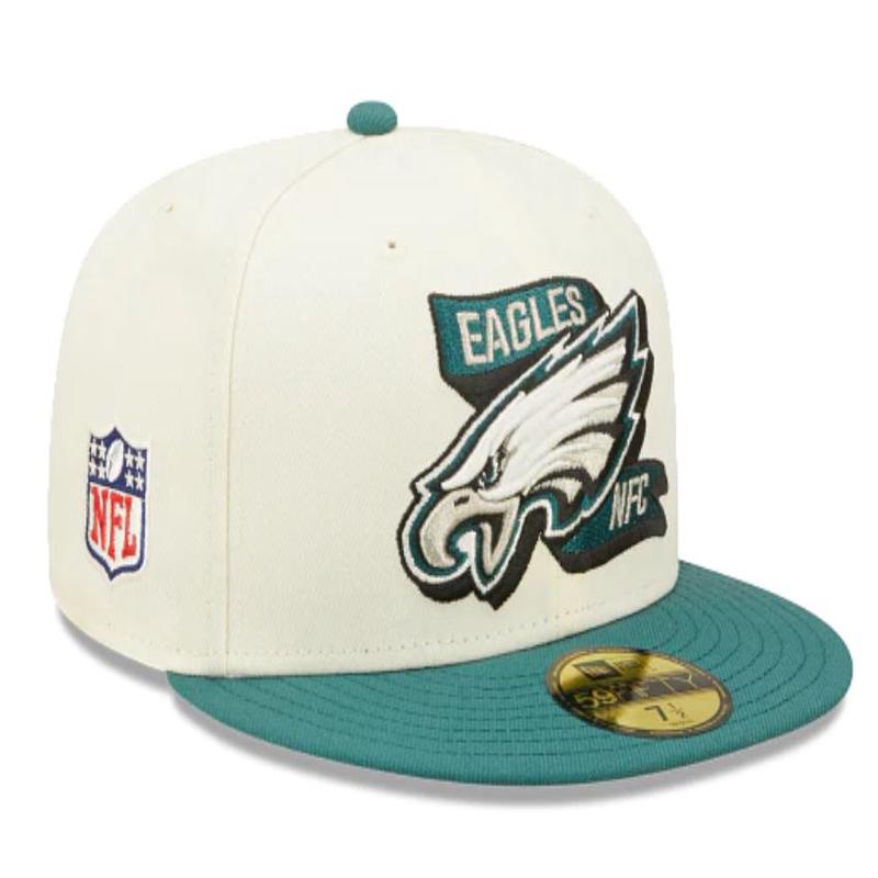 NEW ERA PHILADELPHIA EAGLES OFFICIAL ON-FIELD SIDELINE 59FIFTY FITTED
