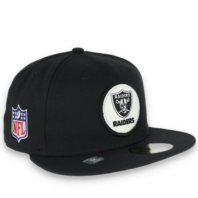 New Era Las Vegas Raiders Historic 2022 Sideline 59FIFTY Hat-Black