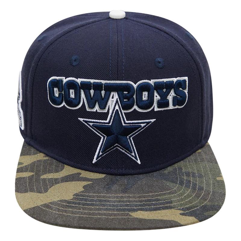 PRO STANDARD DALLAS COWBOYS LOGO SNAPBACK HAT- CAMO