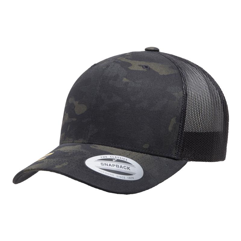 Copy of Classics Six-Panel Retro Trucker Cap- Multi-Camo/Black