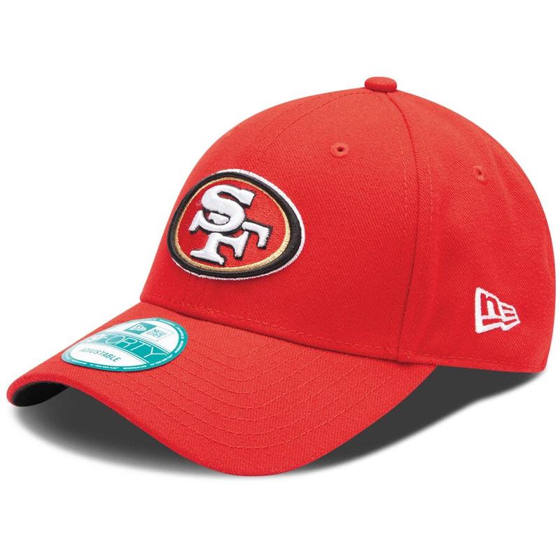 New Era Youth San Francisco 49ers League 9FORTY Adjustable Hat - Scarlet