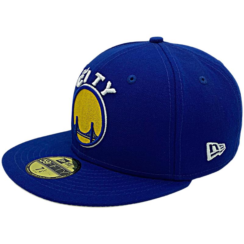 GOLDEN STATE WARRIORS THE CITY NEW ERA 59FIFTY HAT-ROYAL BLUE