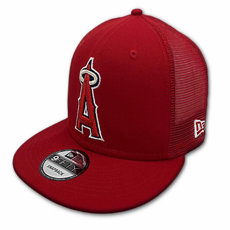 LOS ANGELES ANGELS NEW ERA 9FIFTY CLASSIC TRUCKER C1 OTC SNAPBACK