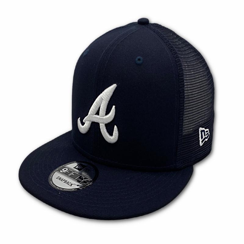 NEW ERA ATLANTA BRAVES CLASSIC TRUCKER 9FIFTY SNAPBACK
