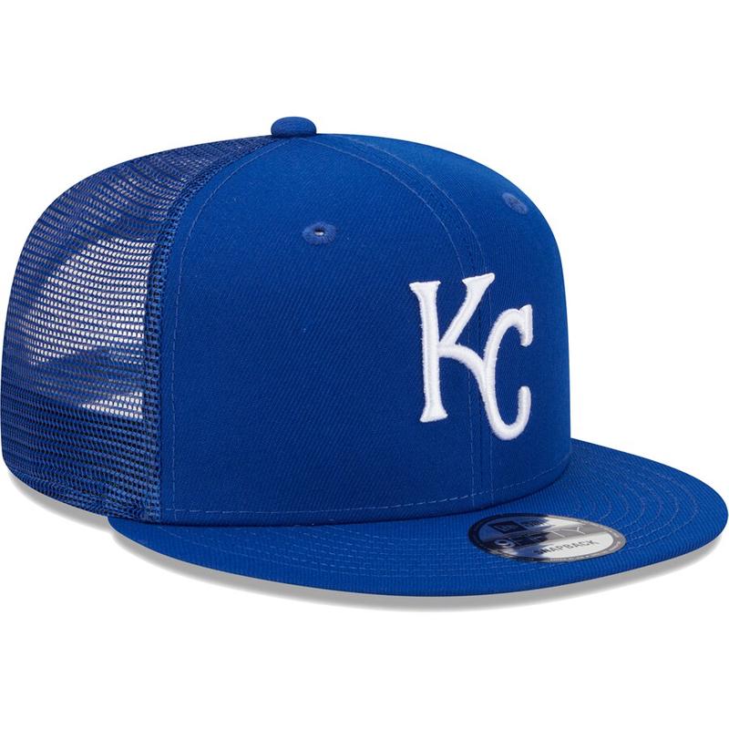 New Era Kansas City Royals Team Color Trucker 9FIFTY Snapback Hat - Royal