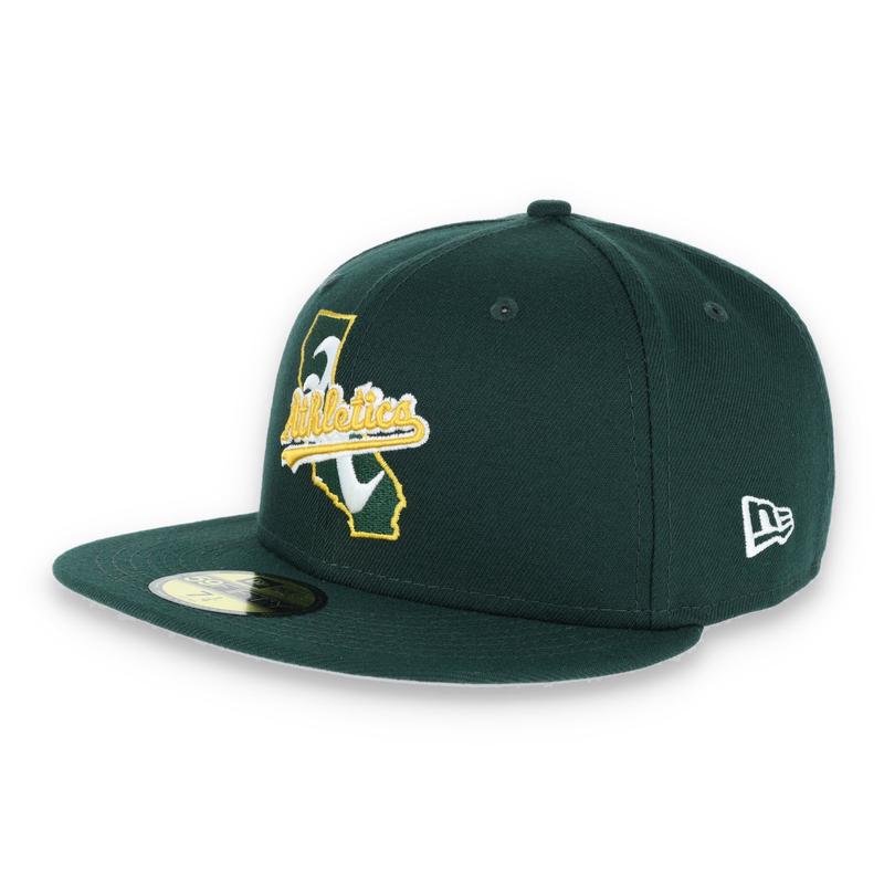 Oakland Athletics New Era Local C1 59Fifty Fitted Hat-