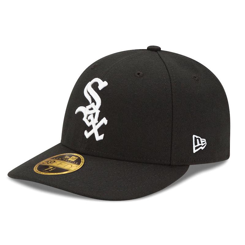 CHICAGO WHITE SOX AUTHENTIC COLLECTION LOW PROFILE 59FIFTY- BLACK