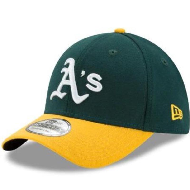 New Era Youth Oakland A's 39Thirty Team Classic Stretch Fit- green