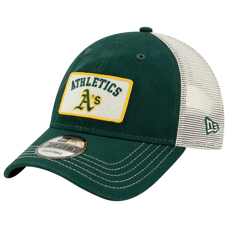 Oakland Athletics NEW ERA TRUCKER B1 9FORTY ADJUSTABLE-green