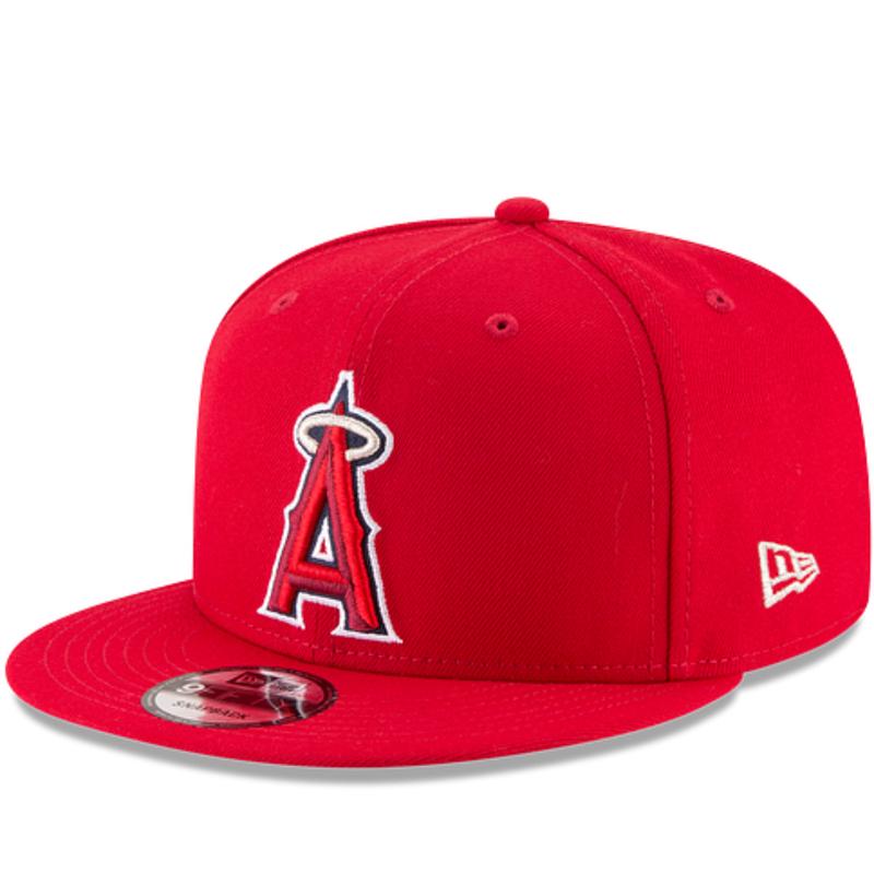 Los Angeles Angels OTC MLB Basic 9Fifty Snapback-Red