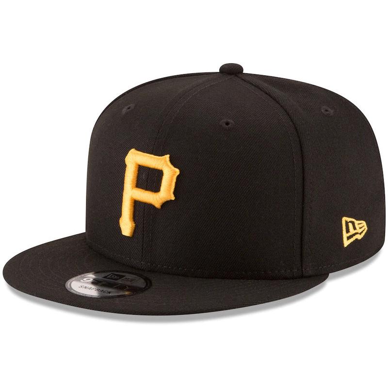 New Era Pittsburgh Pirates Team Color Basic 9FIFTY Snapback-Black