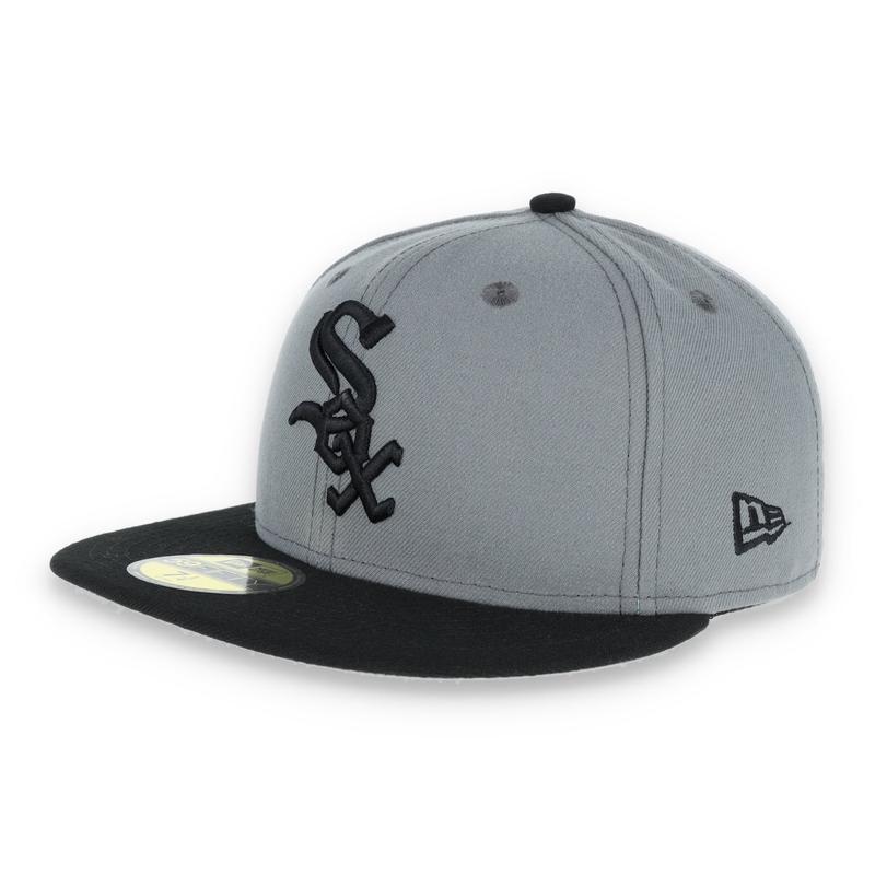 CHICAGO WHITE SOX NEW ERA 59FIFTY FITTED MLB League Basic-GREY/BLACK