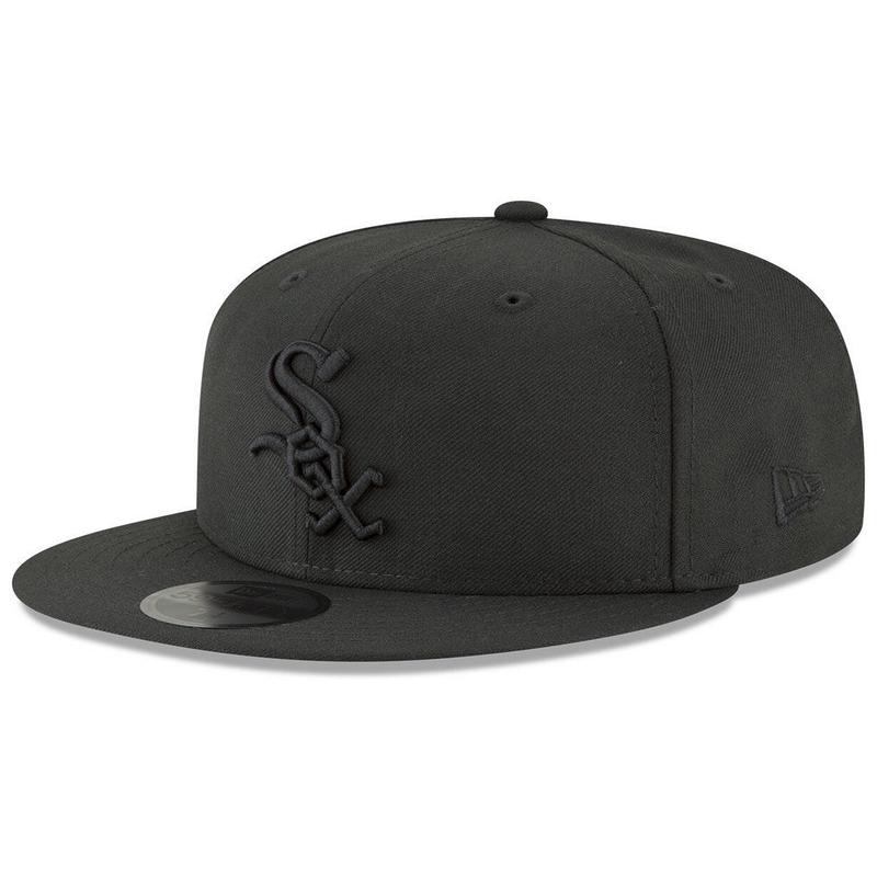 Chicago White Sox NEW ERA BASIC 59FIFTY FITTED-BLACK/BLACK