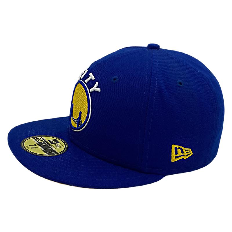 GOLDEN STATE WARRIORS THE CITY NEW ERA 59FIFTY HAT-BLUE/YELLOW