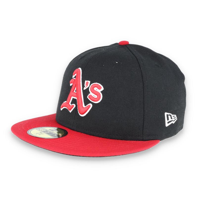 Oakland Athletics New Era 59Fifty Cap-Black/Red