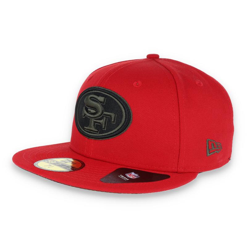 SAN FRANCISCO 49ERS NEW ERA NFL WOOD CAMO 59FIFTY FITTED