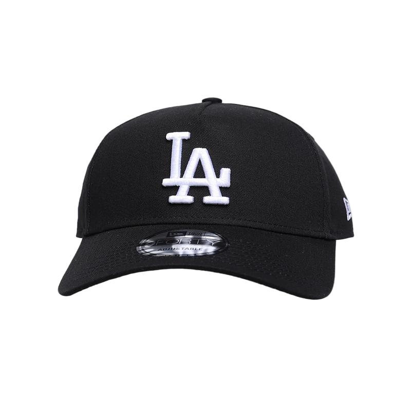 New Era Los Angeles Dodgers A-Frame 9FORTY Adjustable Hat-Black