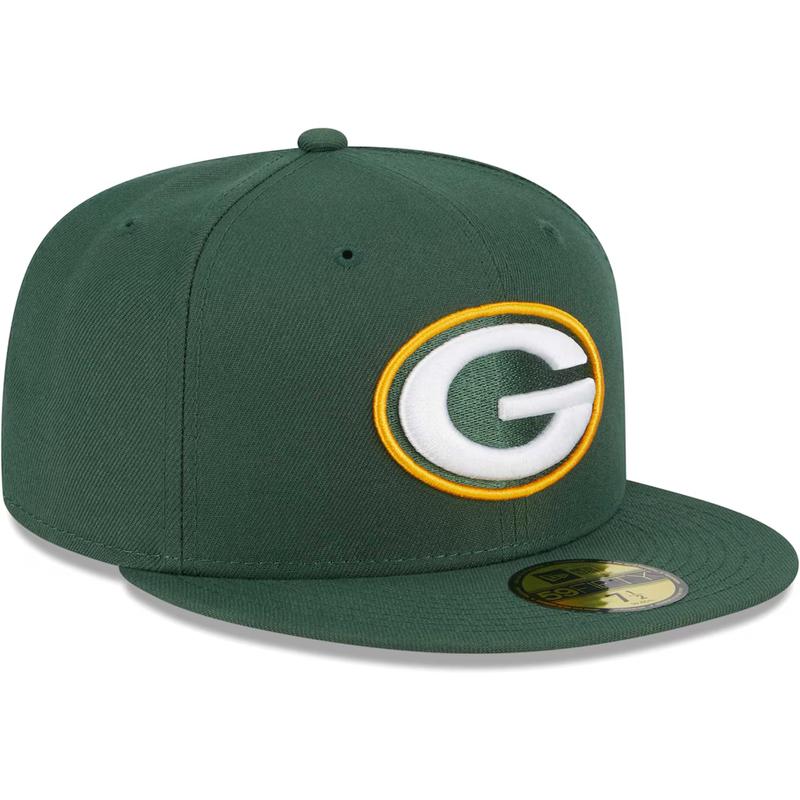 New Era Green Bay Packers Basic 59FIFTY Fitted Hat- Green