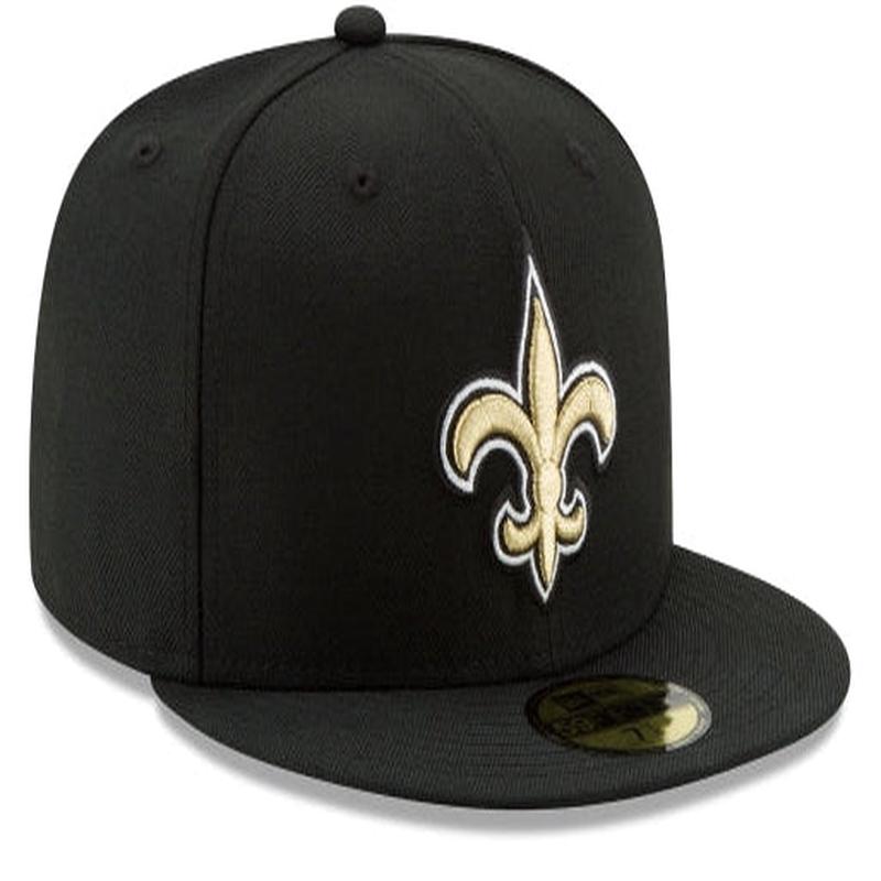 New Era New Orleans Basic 59FIFTY Fitted Hat- Black