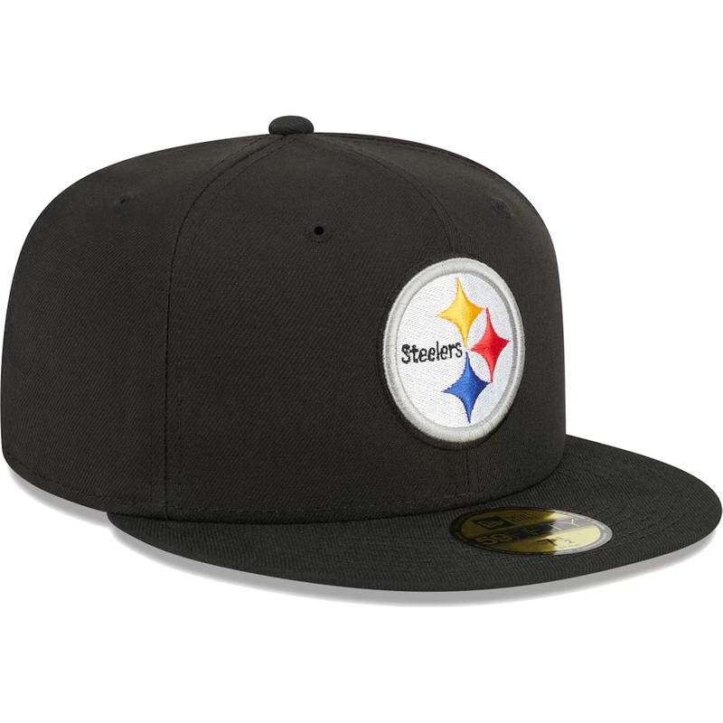 New Era Pittsburgh Steelers Basic 59FIFTY Fitted Hat- Black