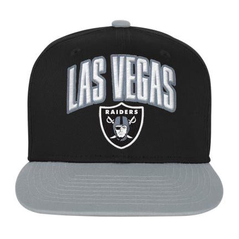 Youth Las Vegas Raiders Essential Flat Brim Snapback Hat