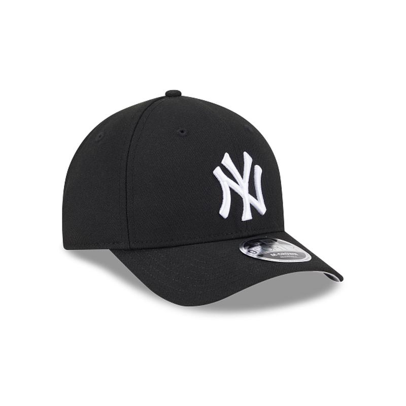 New New York Yankees 9FORTY M-Crown Adjustable Hat-Black on White