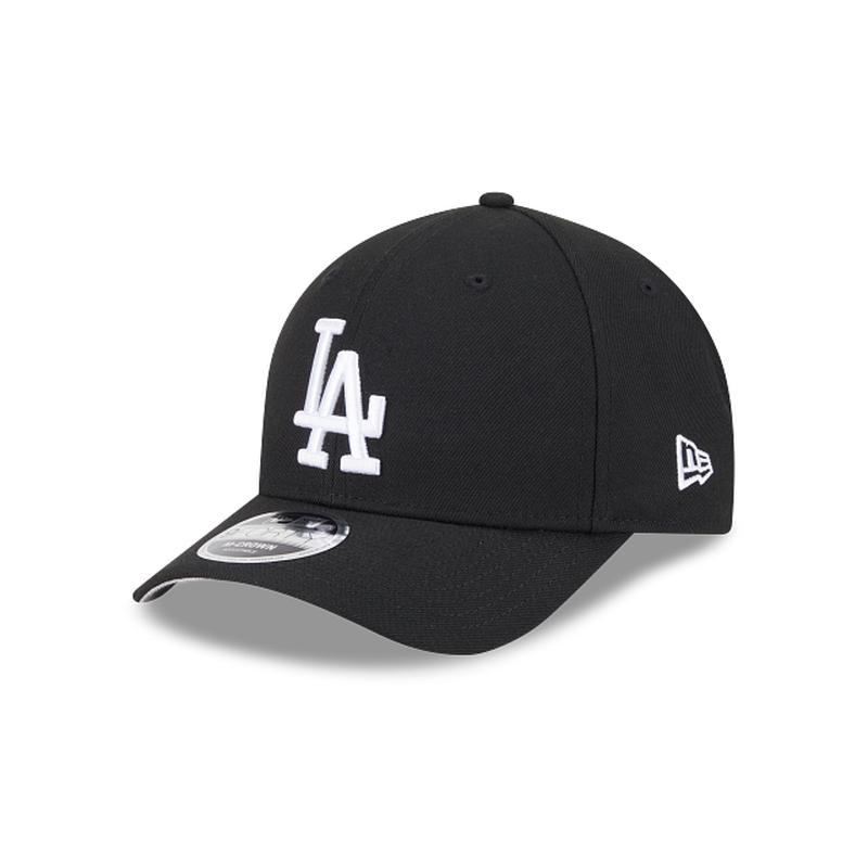 New Era Los Angeles Dodgers 9FORTY M-Crown Adjustable Hat-Black on black