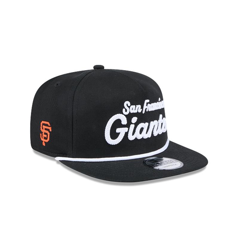 New Era San Francisco Giants Team Text Golfer Snapback Hat-