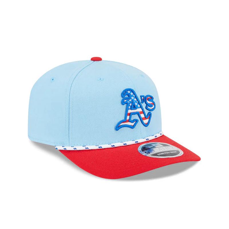 New Era Athletics Independence Day 9SEVENTY Stretch-Snap Hat