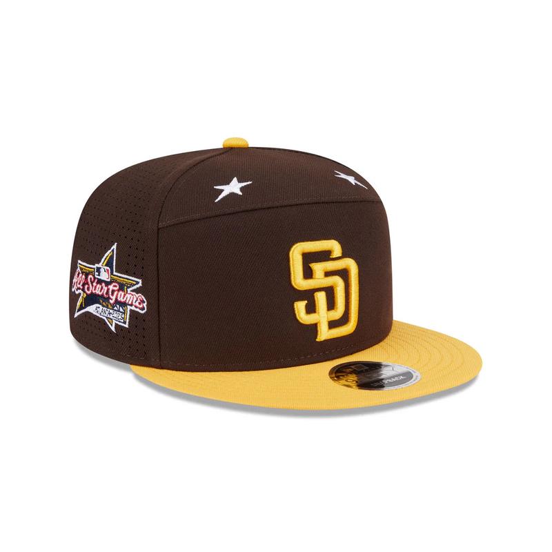 New Era San Diego Padres All Star Game 2025 Split Panel 9FIFTY Snapback Hat