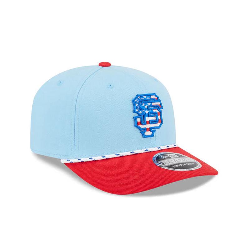 New Era San Francisco Giants Independence Day 9SEVENTY Stretch-Snap Hat