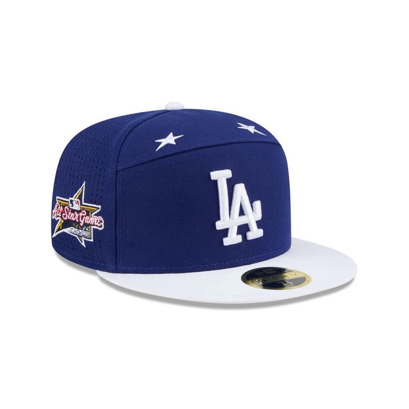 New Era Los Angeles Dodgers All Star Game 2025 Split Panel 59FIFTY Fitted Hat