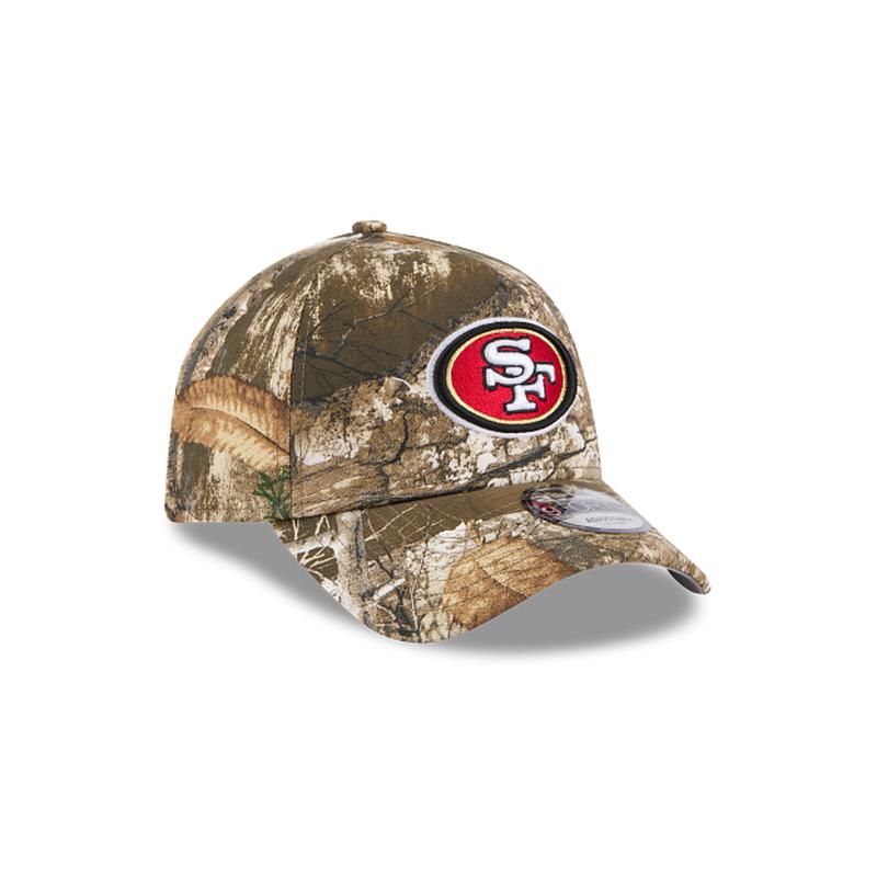 New Era San Francisco 49ers Real A-Frame 9FORTY Adjustable Snapback Hat-Camo