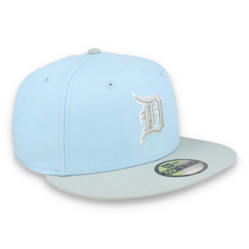 New Era Detroit Tigers 2-Tone Color Pack 59FIFTY Fitted Hat-Light Blue/Gray