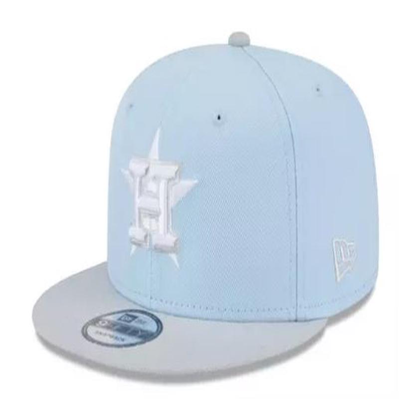 New Era Houston Astros 2-Tone Color Pack 59FIFTY Fitted Hat-Light Blue/Gray