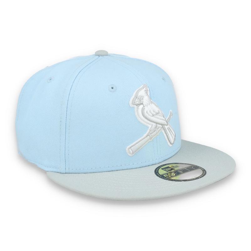 New Era St. Louis Cardinals 2-Tone Color Pack 59FIFTY Fitted Hat-Light Blue/Gray
