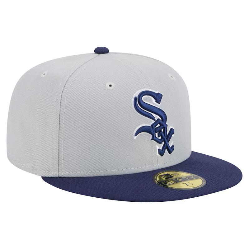 New Era Chicago White Sox 2-Tone Color Pack 59FIFTY Fitted Hat-Gray/Navy