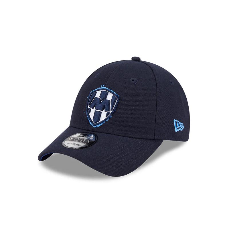 New Era Monterey Spray Logo 9FORTY Adjustable Hat - Navy