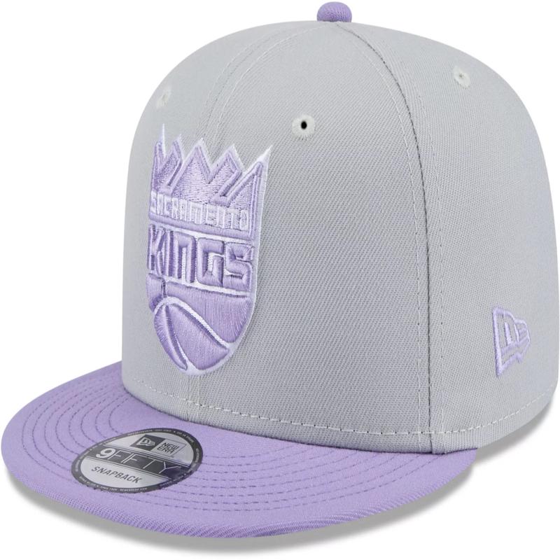 New Era Sacramento Kings 2-Tone Color Pack 9FIFTY Snapback Hat -Gray/Purple