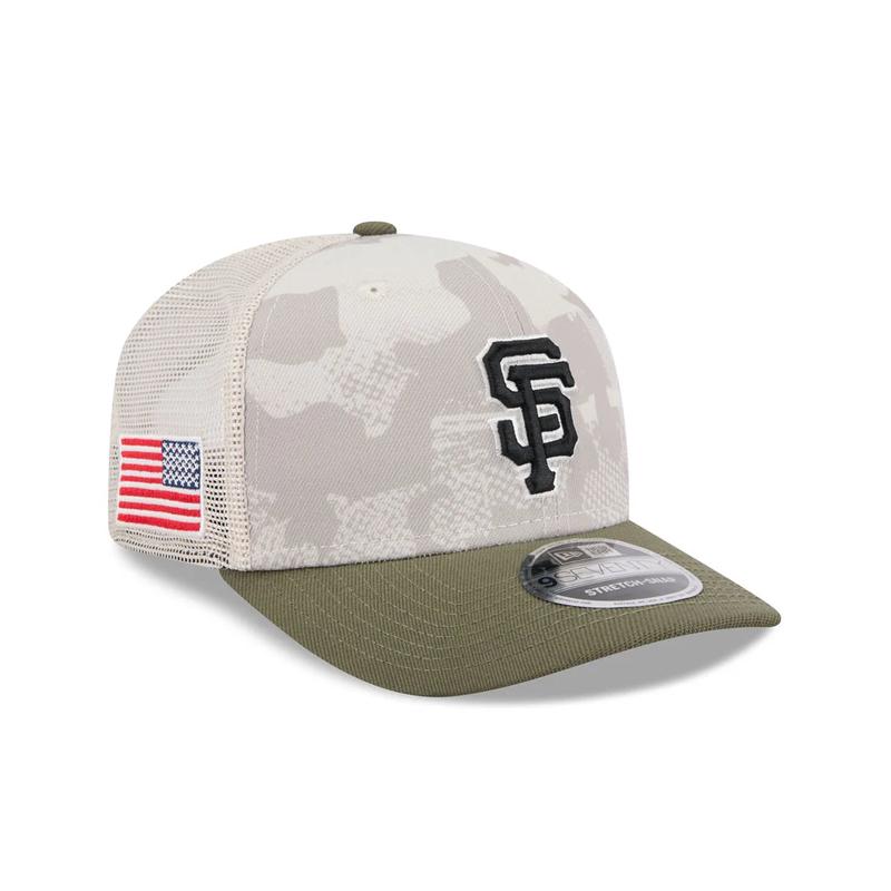 New Era San Francisco Giants Armed Force Day 9SEVENTY Stretch-Snap Hat