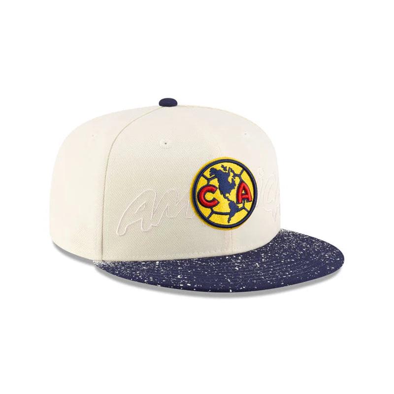 New Era Club America Splattered Visor 59FIFTY Fitted Hat
