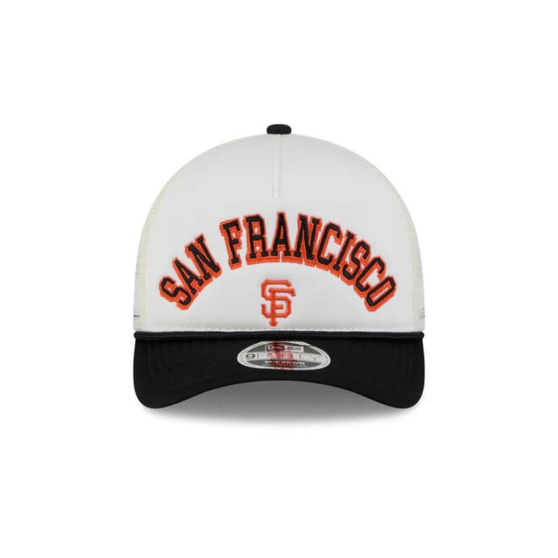 New Era San Francisco Giants Chrome Arch M-Crown 9FORTY Adjustable Snapback Hat