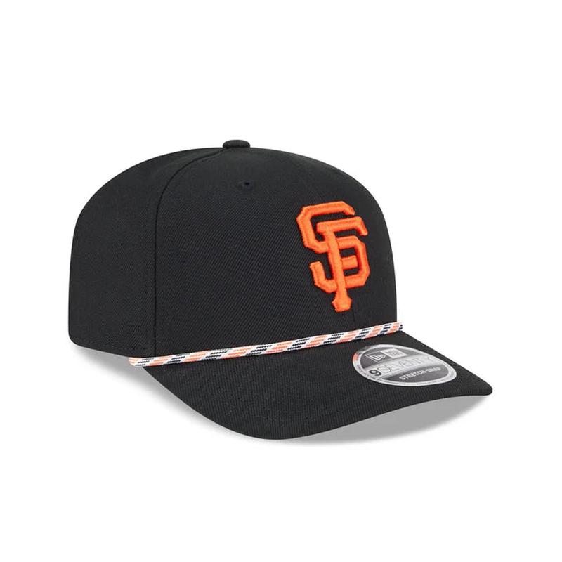 New Era San Francisco Giants Rope 9SEVENTY Stretch-Snap Trucker Hat