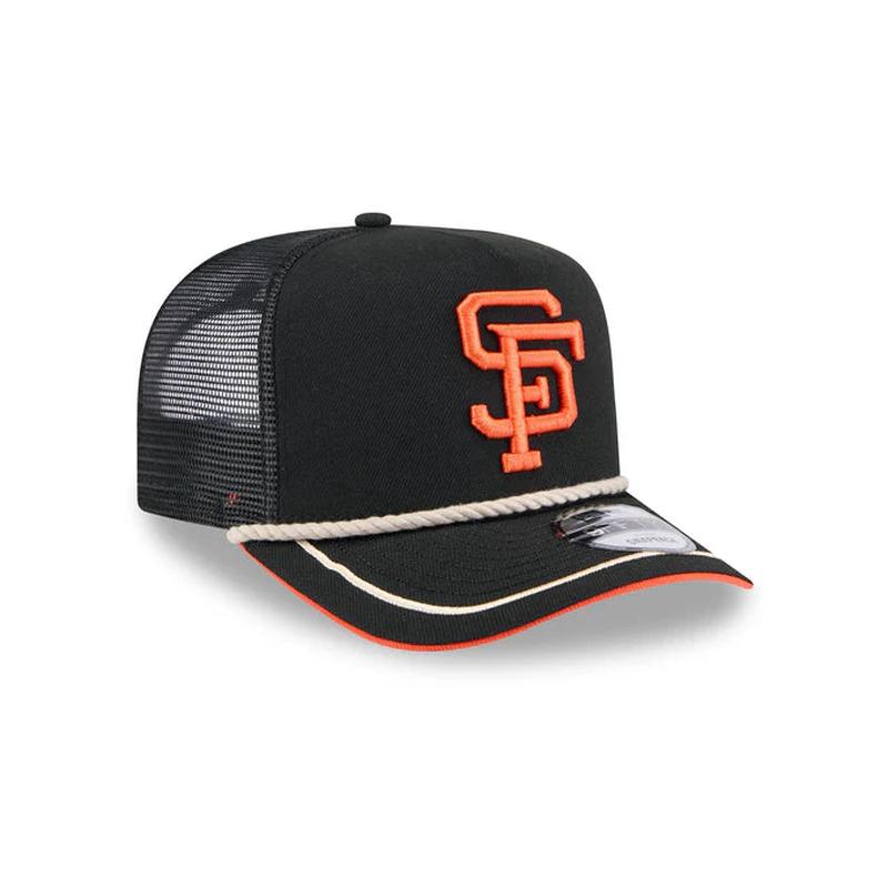 New Era San Francisco Giants Vintage Team Rope 9FIFTY A-Frame Trucker Hat