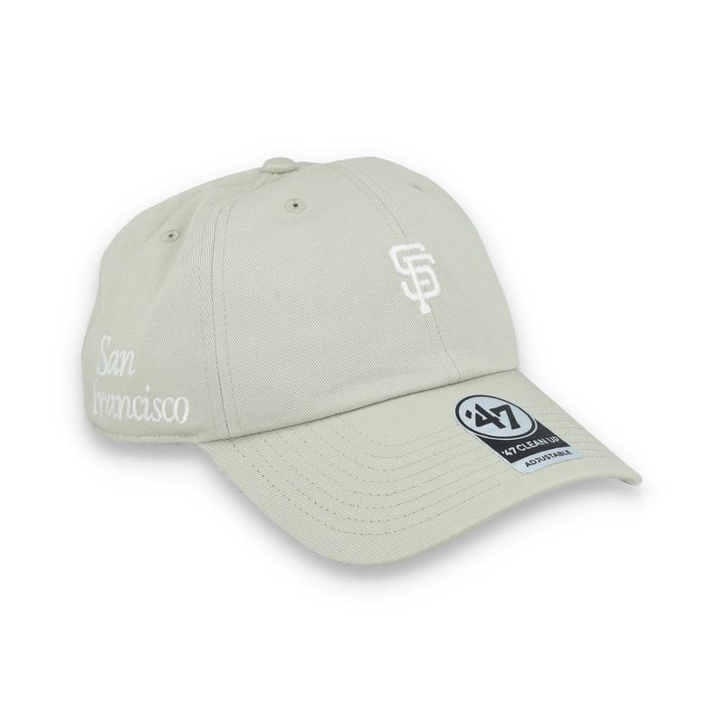'47 Brand San Francisco Giants Foundation Clean Up Adjustable Hat- System Grey