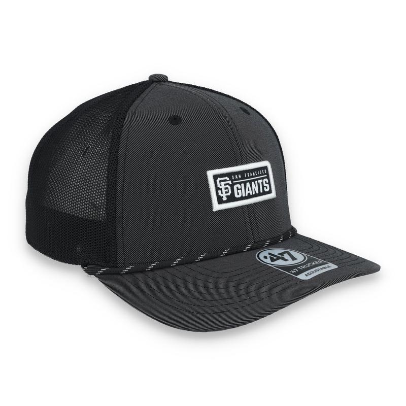 '47 Brand San Francisco Giants Rumble Rope Trucker Adjustable Snapback Hat