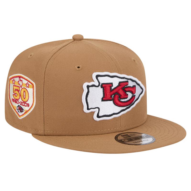 New Era Kansas City Chiefs Color Pack 9FIFTY Snapback Hat - Brown